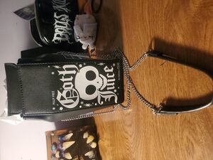 Goth Juice shoulder bag faux leather